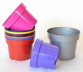 Coloured Pots Personalised Pots