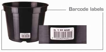 Barcoded Lables Personalised Pots