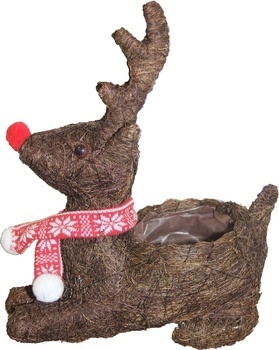 Wicker Raindeer Christmas Collection